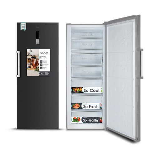 CONGELATEUR CANDY 500L VERTICAL NO FROST AFF +DIST INVERTER 70CM