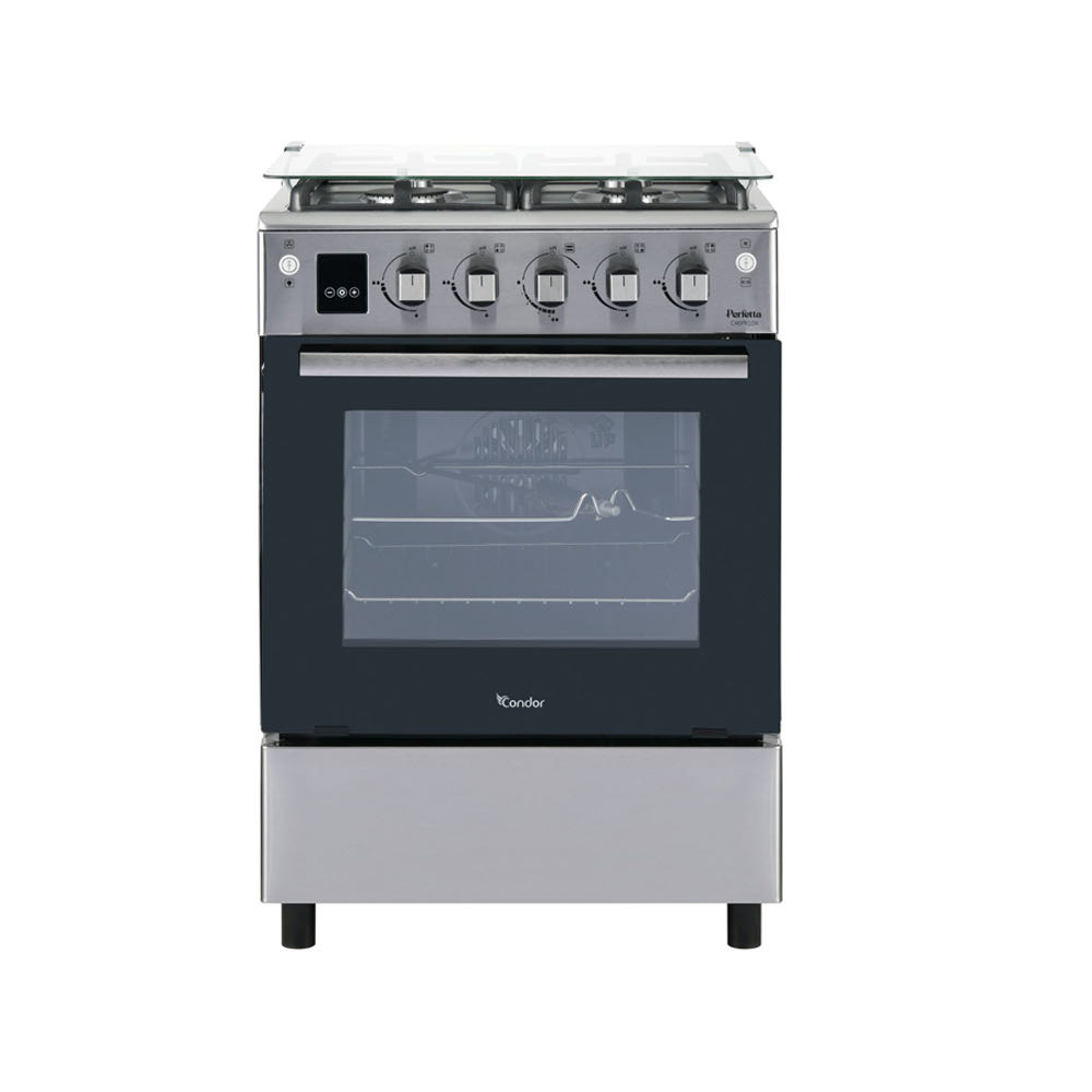 CUISINIER CONDOR PERFETTA  PLUS 60CM  4F  INOX VENTILO DIGITAL
